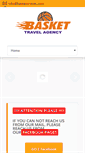 Mobile Screenshot of baskettravel.com